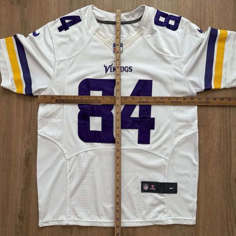 Nike Minnesota Vikings Cordarrelle Patterson #84 NFL On Field Jersey Sz 44 White